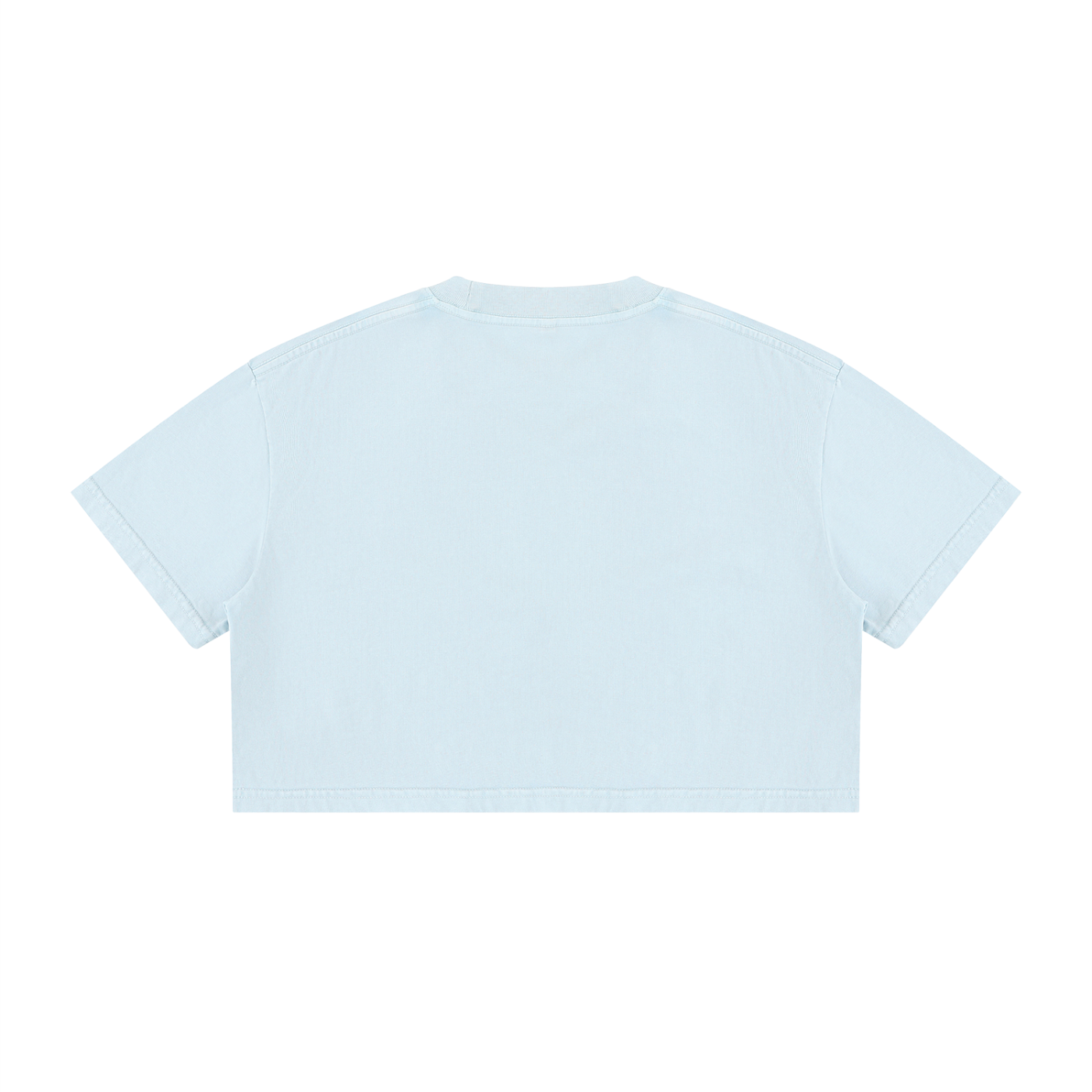 Mineral Wash Cotton Crop T-Shirt
