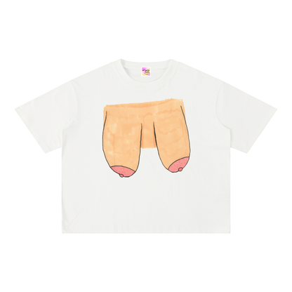 Mineral Wash Boxy Cotton T-Shirt