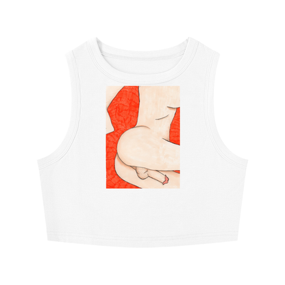 Tight Crewneck Crop Tank Top