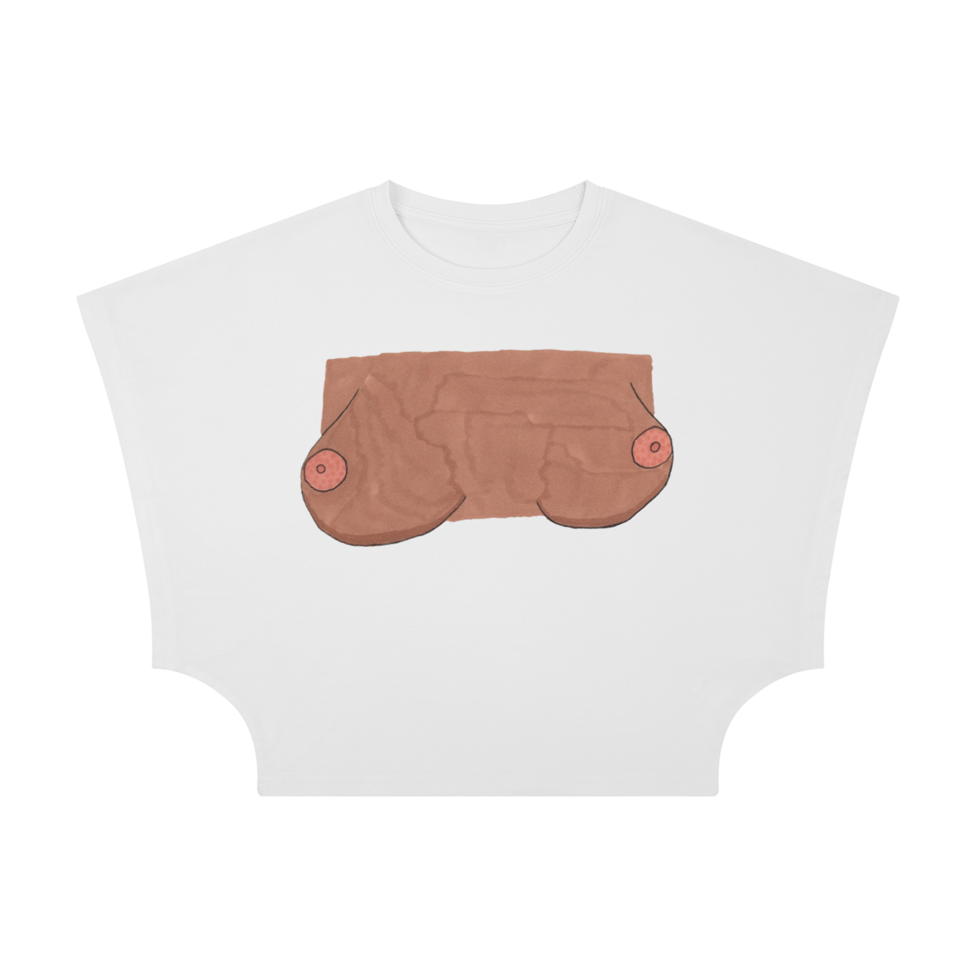 Cropped Dolman T-Shirt